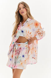Vibe Ride linen shorts